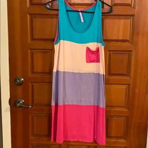 Multi color dress